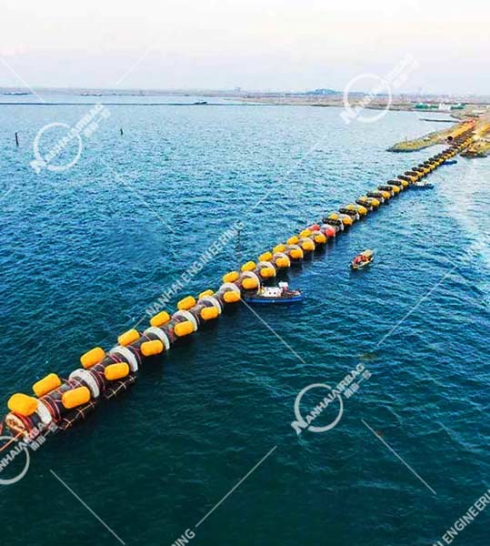 南海管道助浮气囊