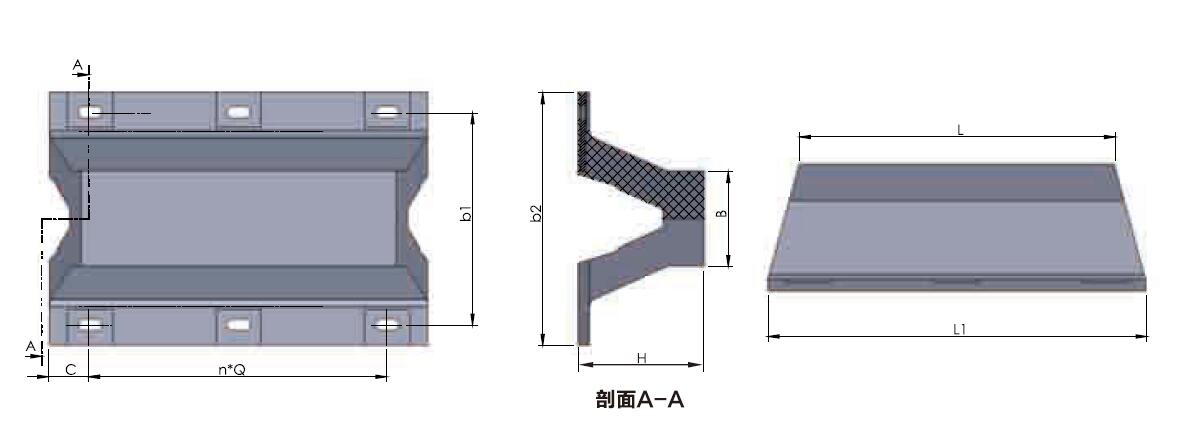 拱形护舷