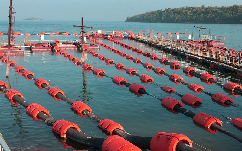 HDPE Pipe Floats-Real-Scene Display-2