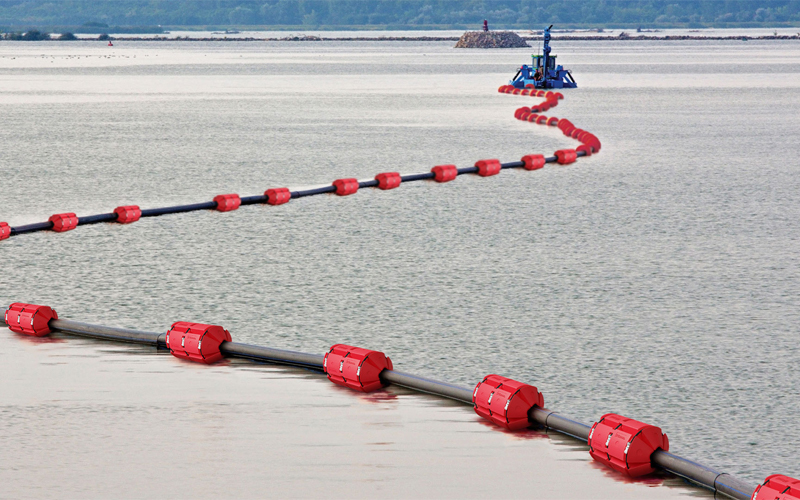 HDPE Pipe Floats-Real-Scene Display-3