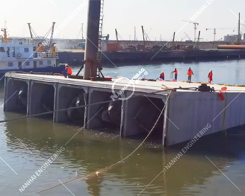 南海箱涵助浮